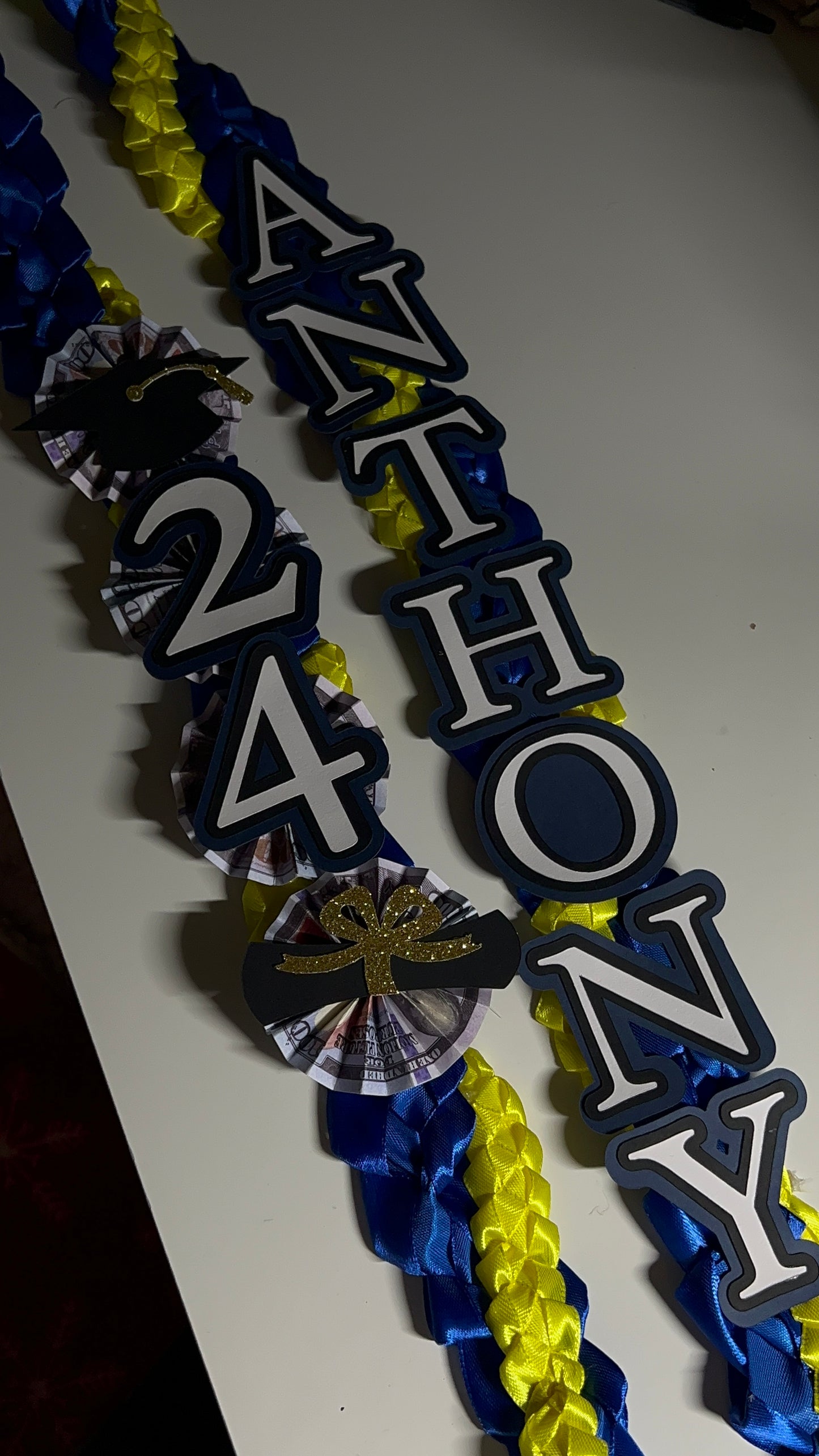 CUSTOM RIBBON LEI