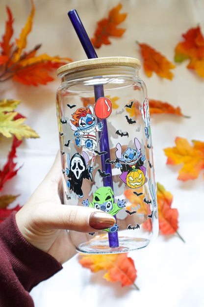 HALLOWEEN 626 16 OZ GLASS CUP