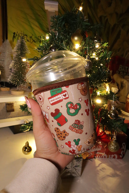 MAGICAL MOUSE HOLIDAY PARK CUP SLEEVE