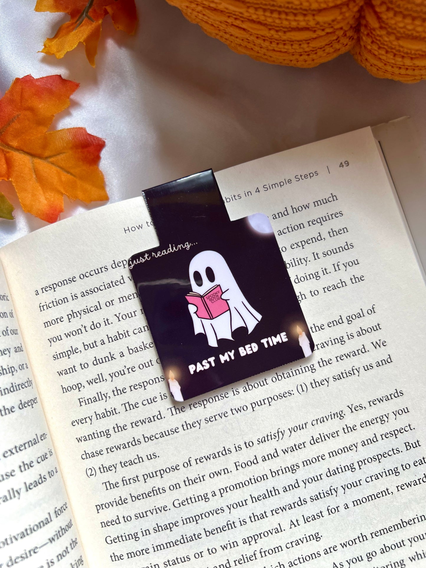 GHOST READING MAGNETIC BOOKMARK