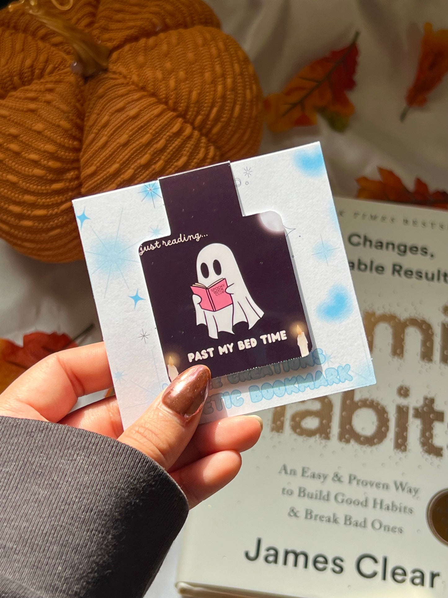 GHOST READING MAGNETIC BOOKMARK