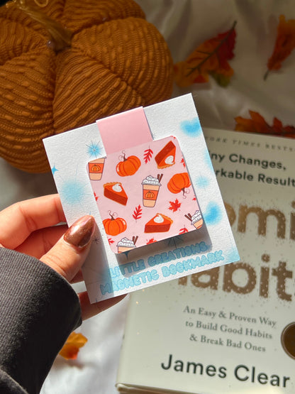 EVERYTHING PUMPKIN MAGNETIC BOOKMARK